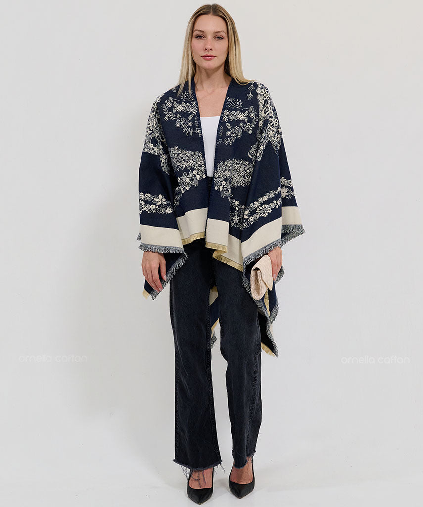 Elegant Cozy Cape - Ornella Caftan™