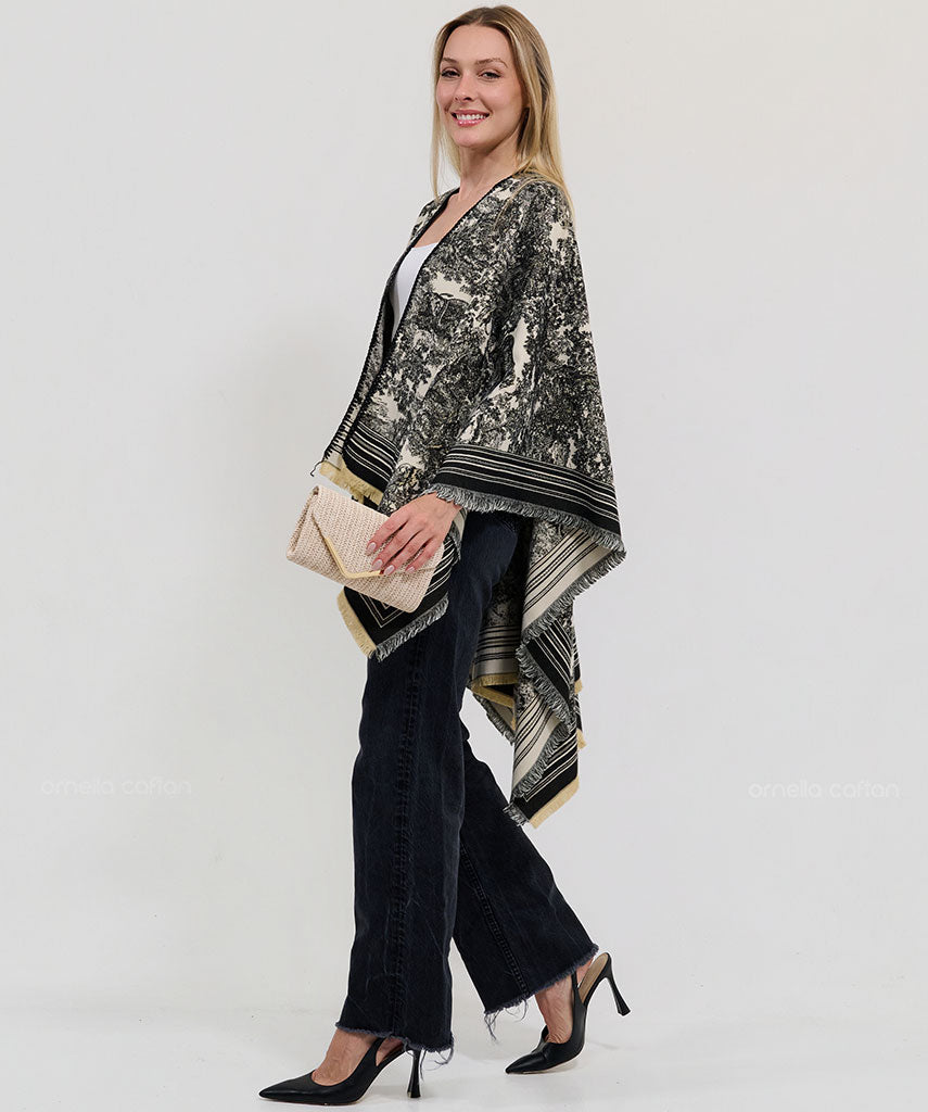 Elegant Cozy Cape - Ornella Caftan™