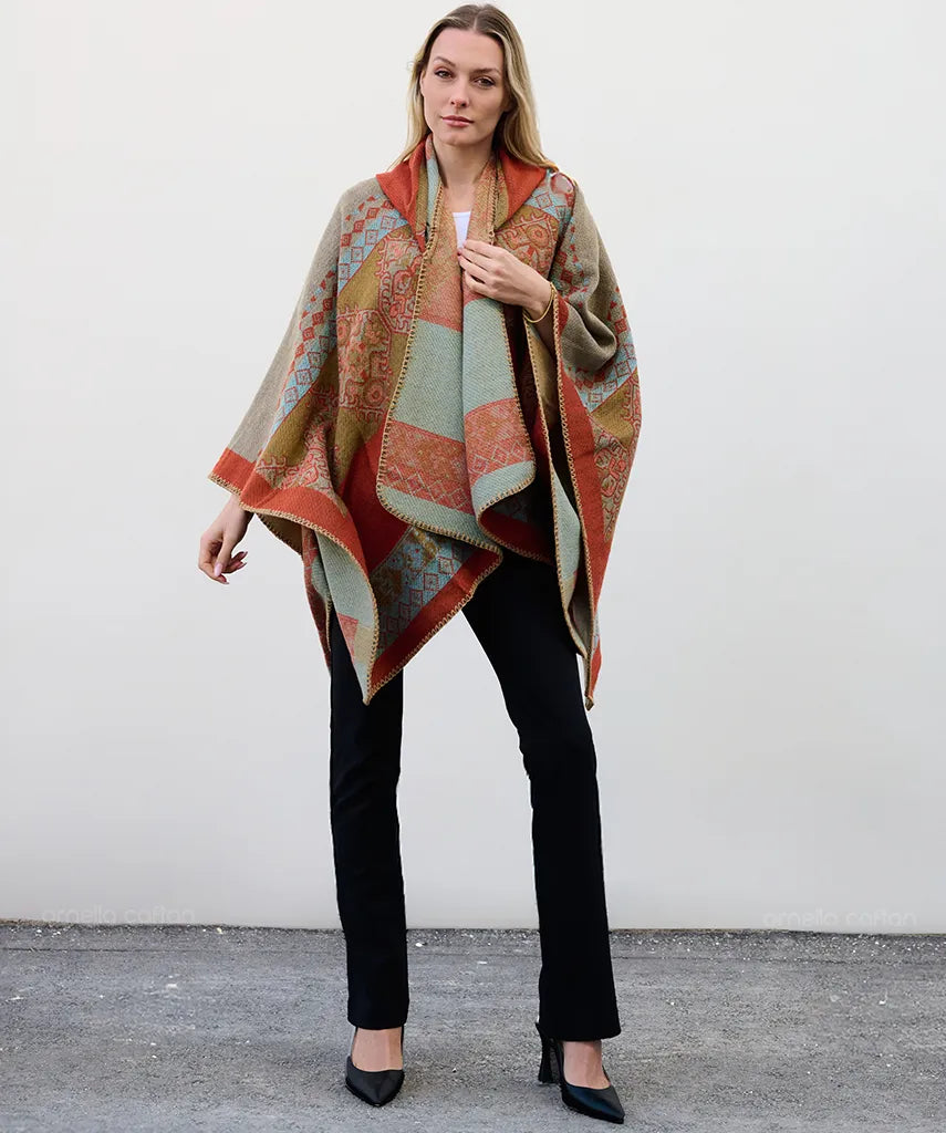 Elegant Cosy Cape - Ornella Caftan™