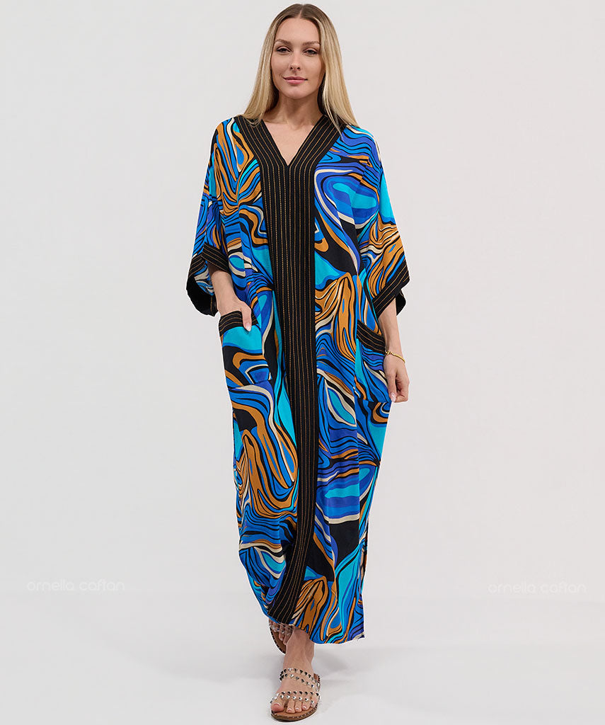 Elegant Pocket Caftan - Ornella Caftan™