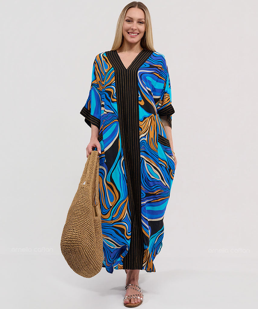 Elegant Pocket Caftan - Ornella Caftan™
