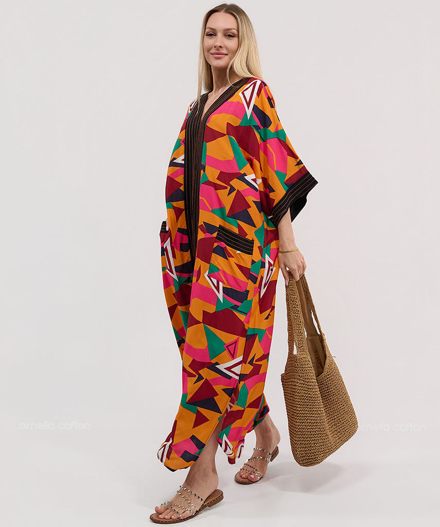 Elegant Pocket Caftan - Ornella Caftan™