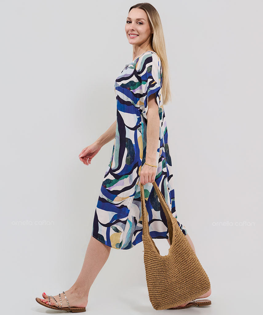 Casual, Short Pocket Dress – Ornella Caftan™