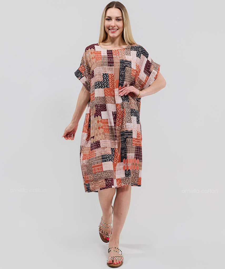 Casual, Short Pocket Dress – Ornella Caftan™