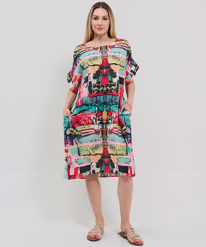 Casual, Short Pocket Dress – Ornella Caftan™