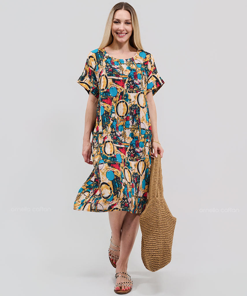Casual, Short Pocket Dress – Ornella Caftan™