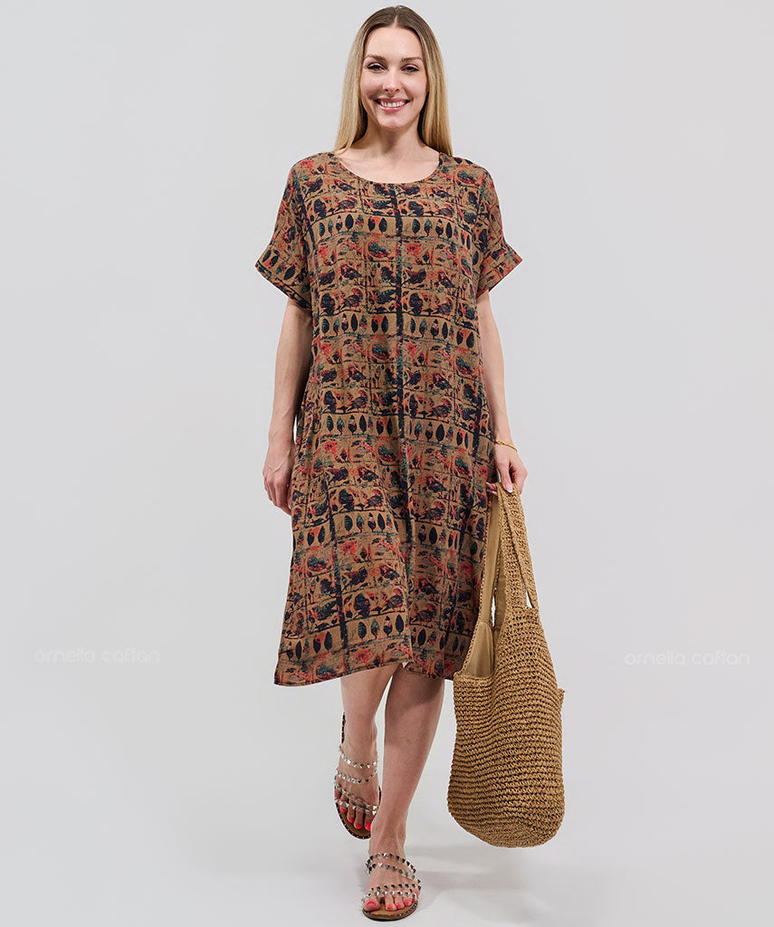 Casual, Short Pocket Dress – Ornella Caftan™