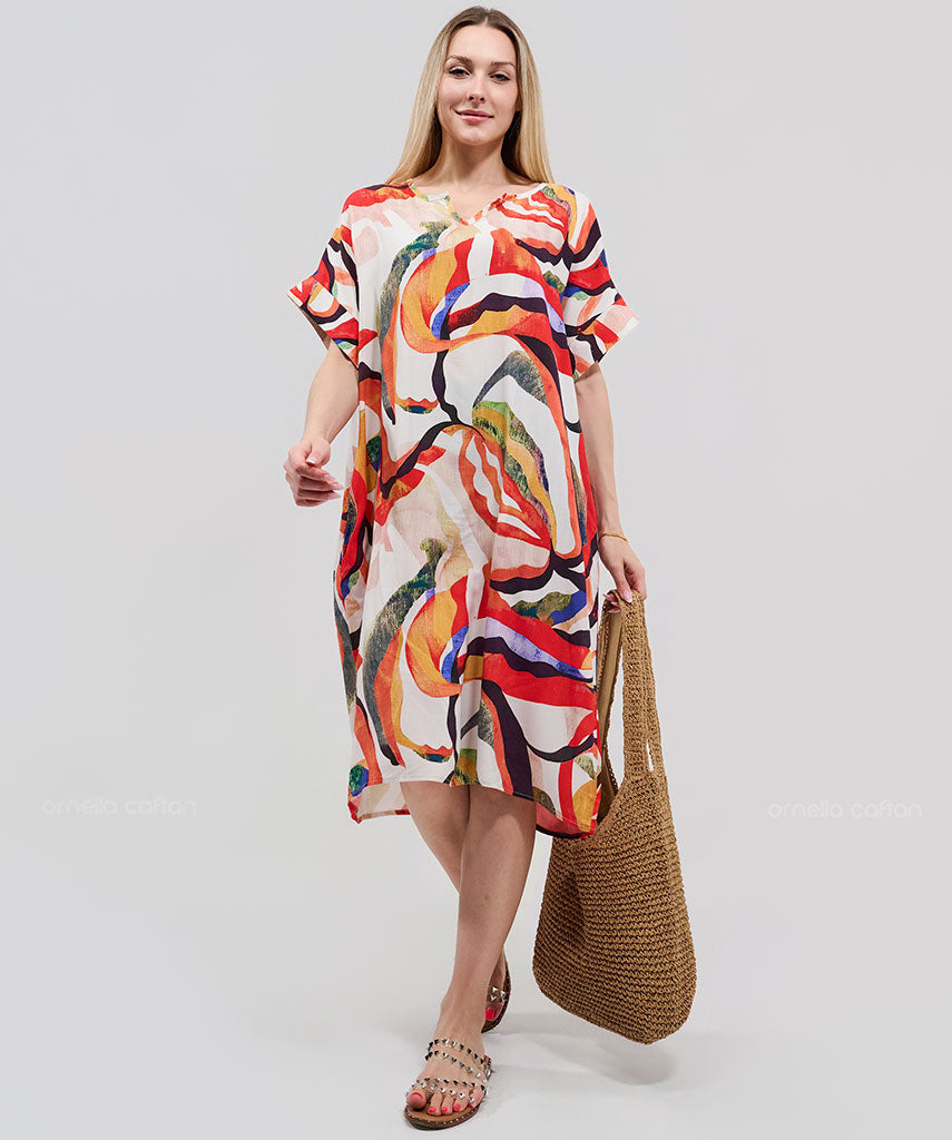 Casual, Short Pocket Dress – Ornella Caftan™