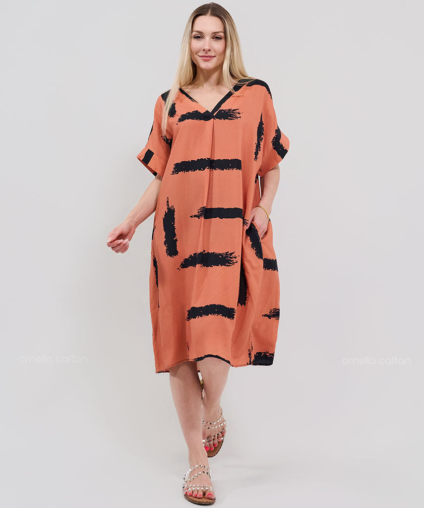 Casual, Short Pocket Dress – Ornella Caftan™