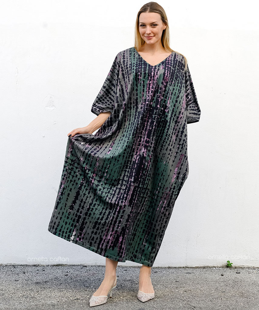 Warm, Cozy Velvet Caftan - Ornella Caftan™