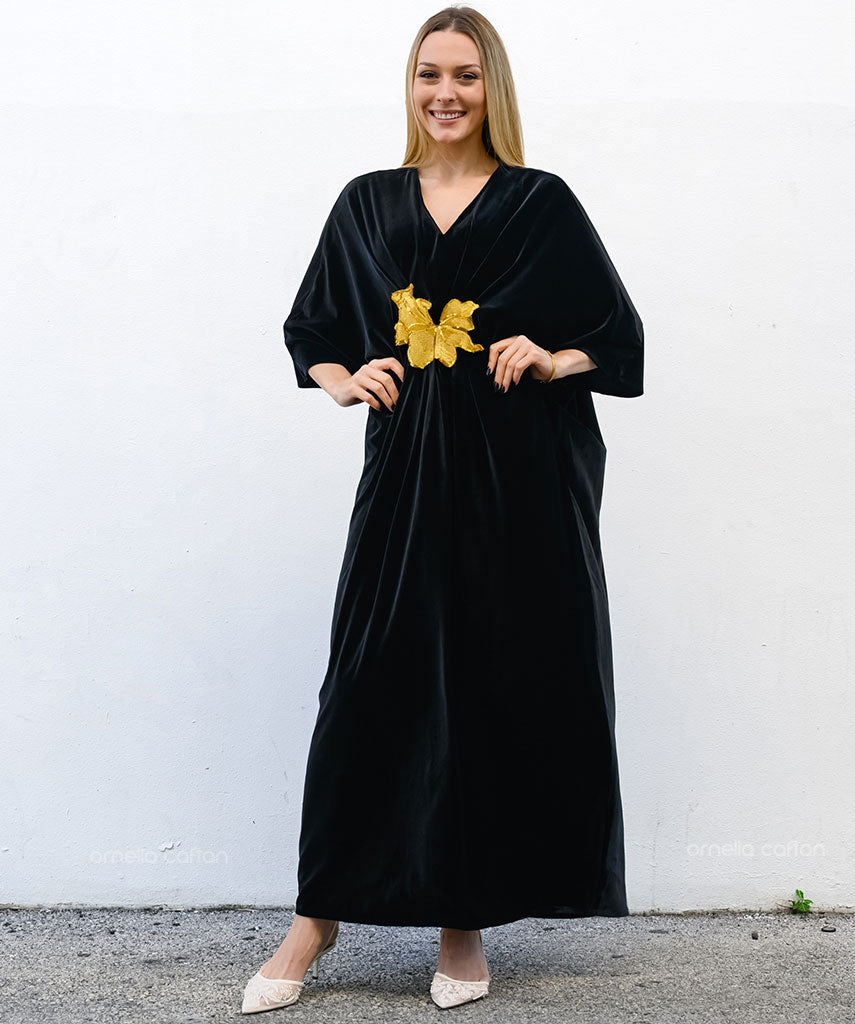 Warm, Cozy Velvet Caftan - Ornella Caftan™