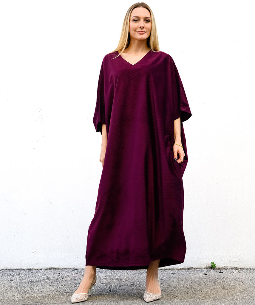 Warm, Cozy Velvet Caftan - Ornella Caftan™