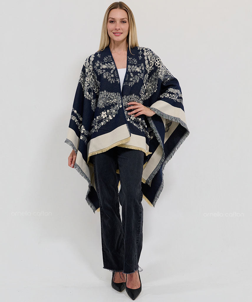 Elegant Cozy Cape - Ornella Caftan™