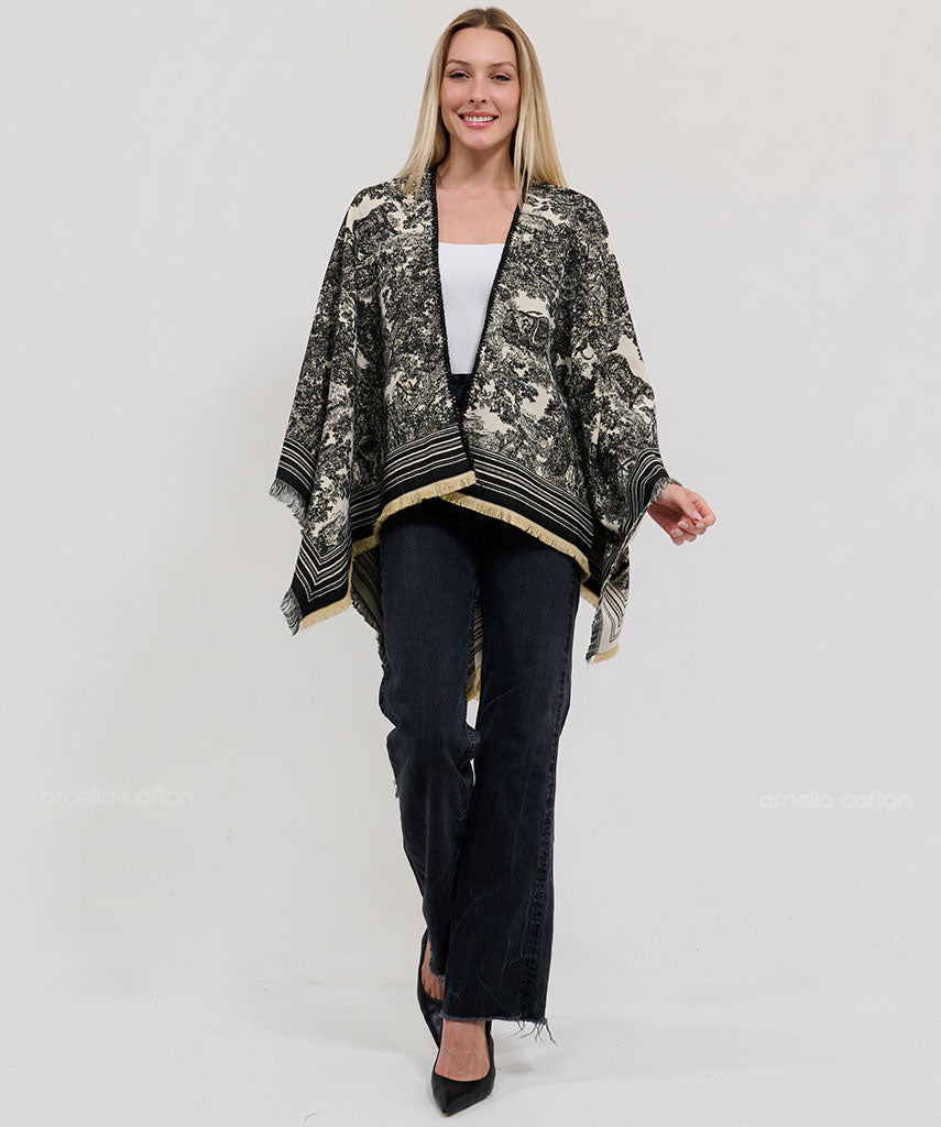 Elegant Cozy Cape - Ornella Caftan™
