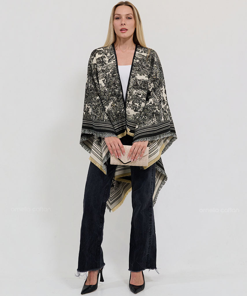 Elegant Cozy Cape - Ornella Caftan™