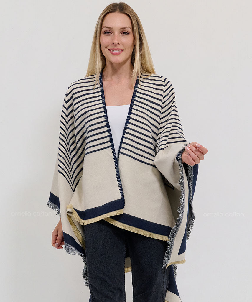 Reversible Cosy Cape - Ornella Caftan™