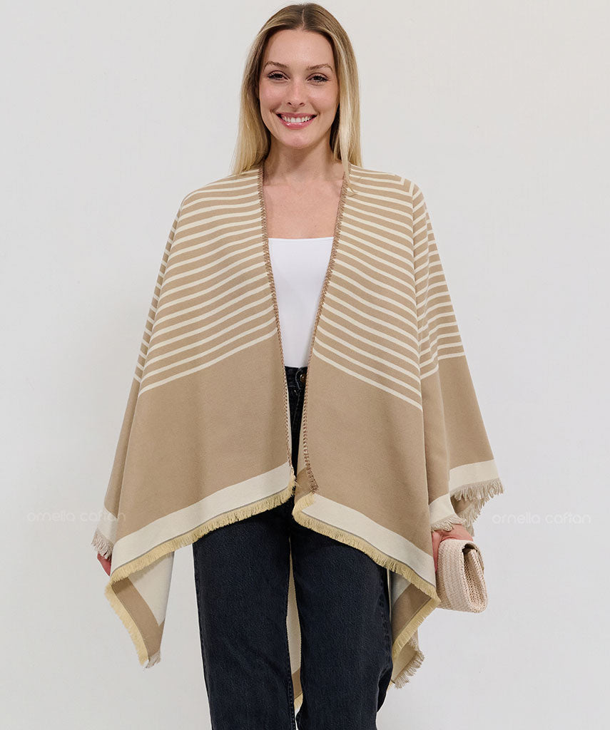 Reversible Cosy Cape - Ornella Caftan™