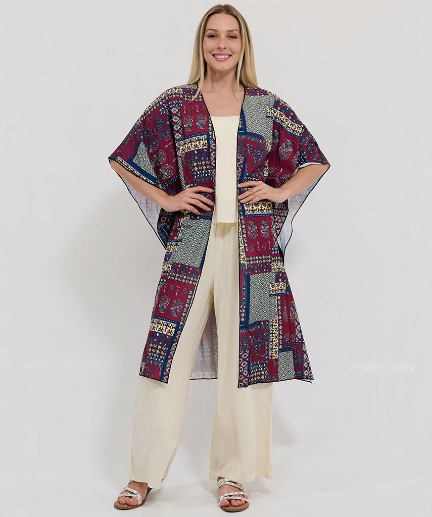 Loose, casual Cardigan - Ornella Caftan™