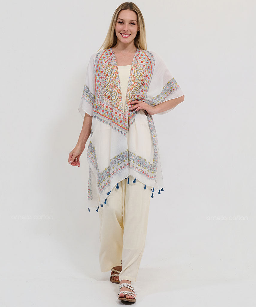 Loose, casual Cardigan - Ornella Caftan™