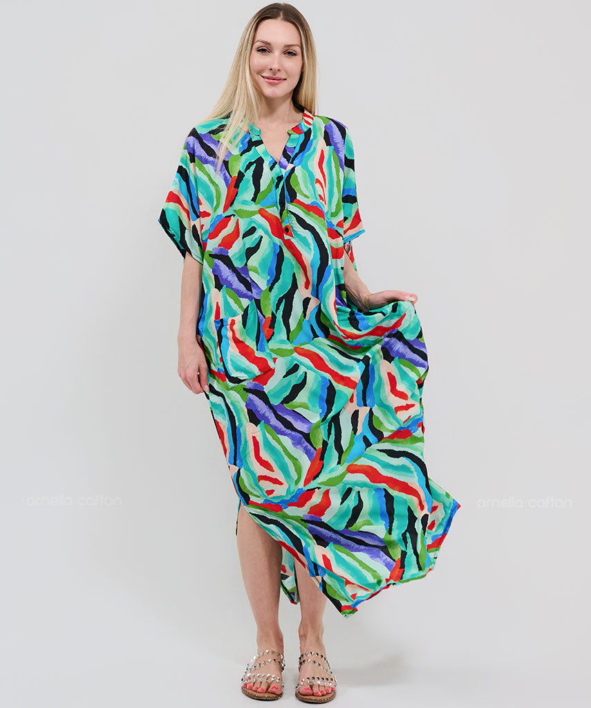 Elegant Pocket Caftan - Ornella Caftan™