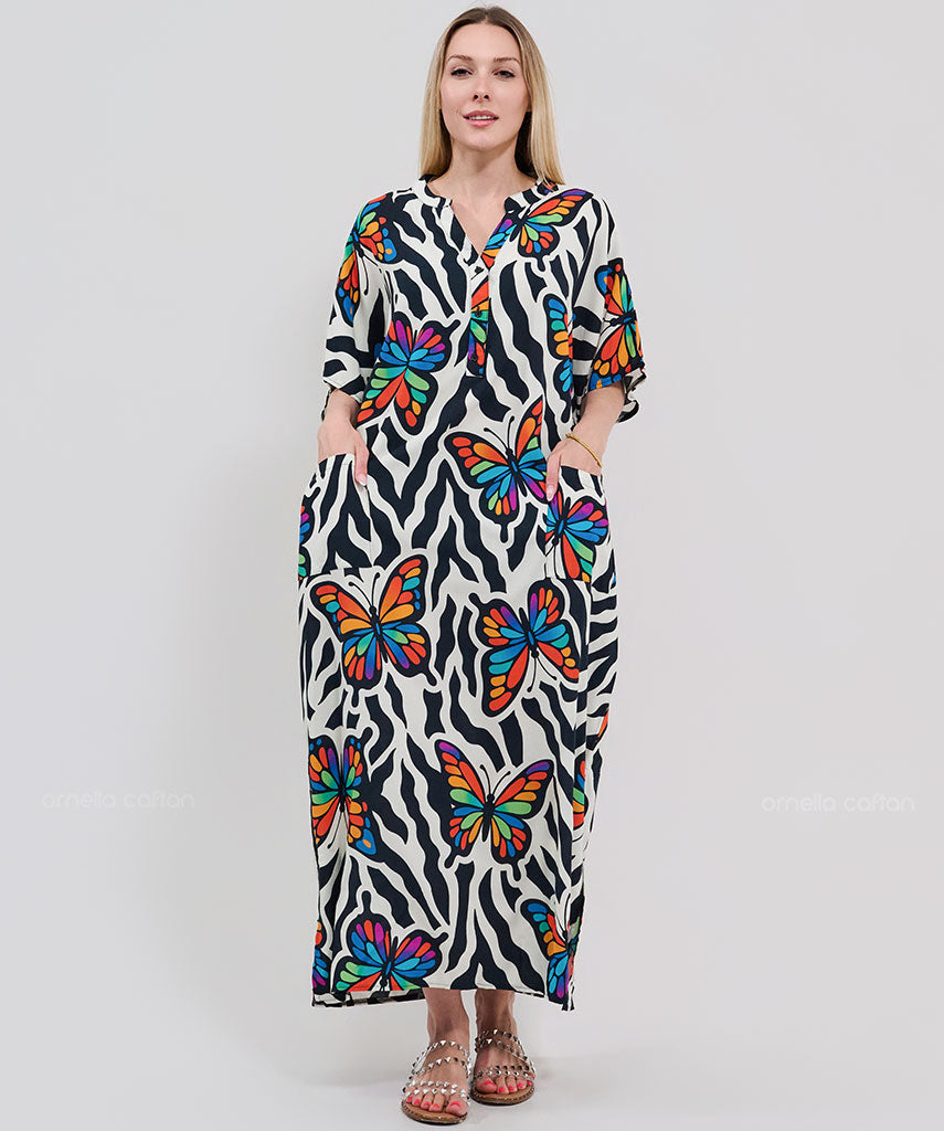 Elegant Pocket Caftan - Ornella Caftan™