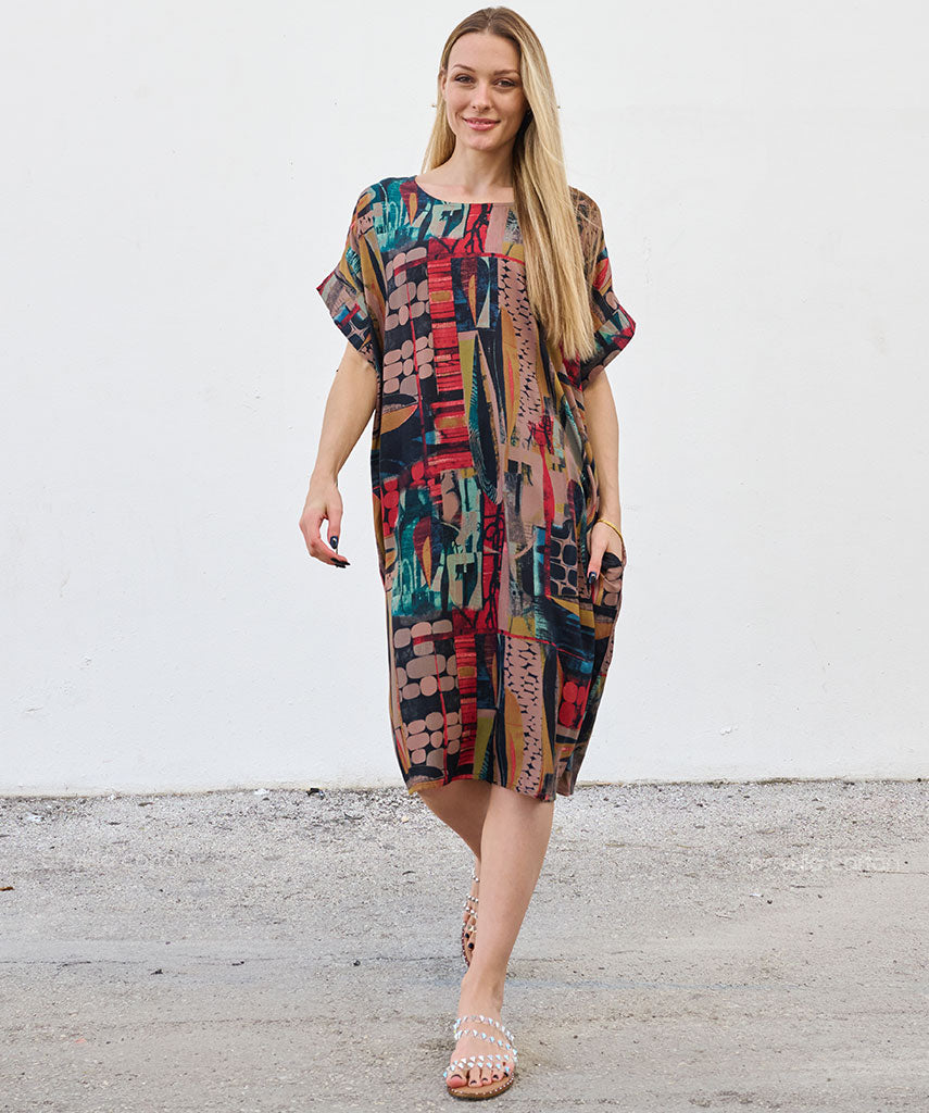Casual, Short Pocket Dress – Ornella Caftan™