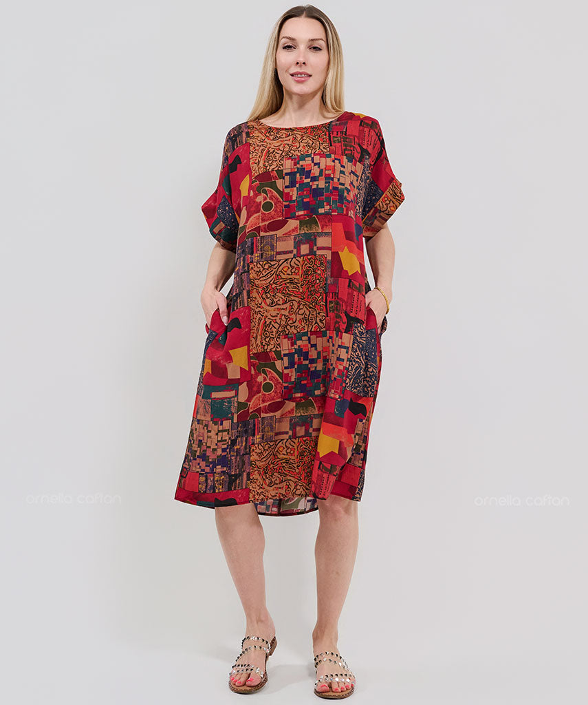 Casual, Short Pocket Dress – Ornella Caftan™