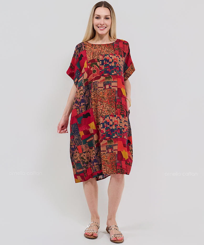 Casual, Short Pocket Dress – Ornella Caftan™