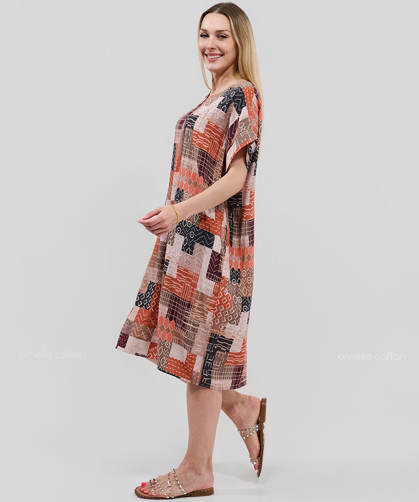 Casual, Short Pocket Dress – Ornella Caftan™