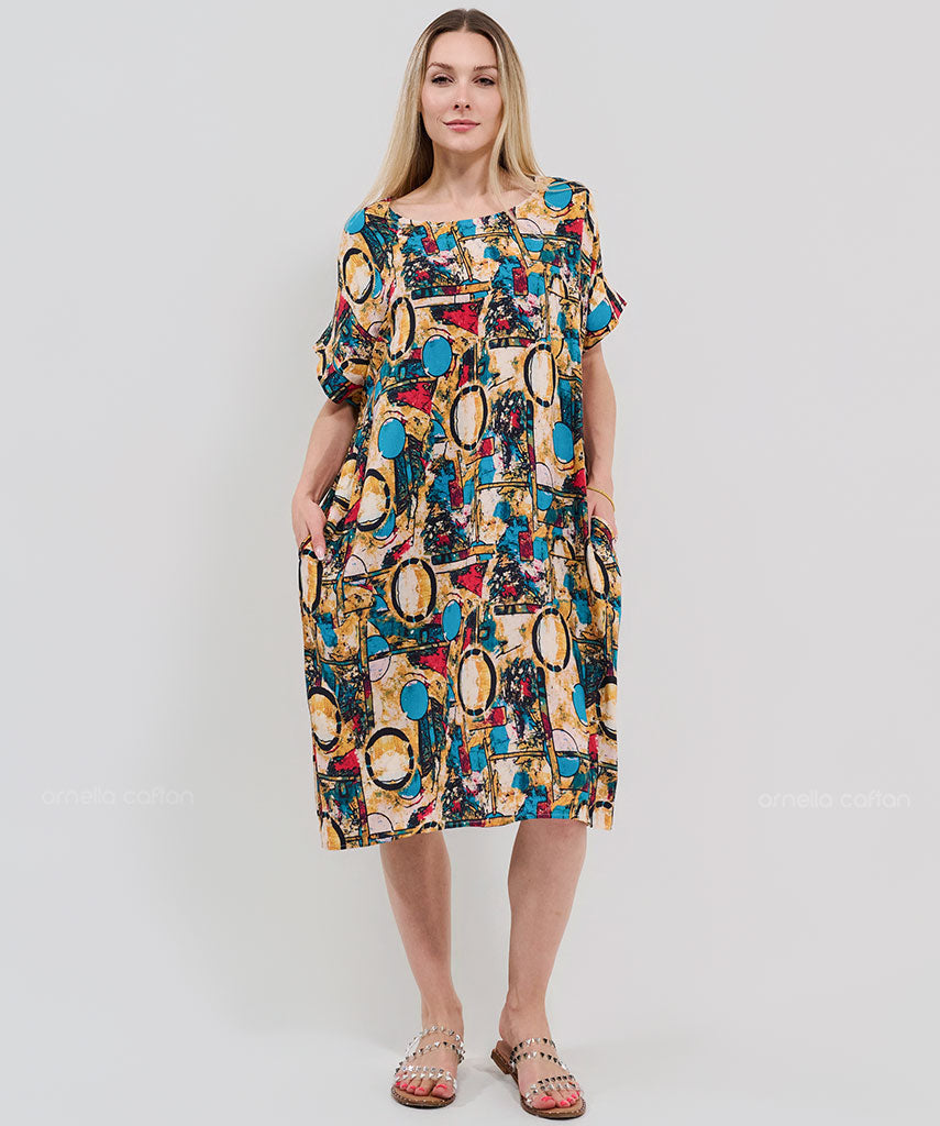 Casual, Short Pocket Dress – Ornella Caftan™