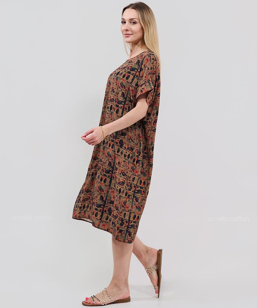 Casual, Short Pocket Dress – Ornella Caftan™