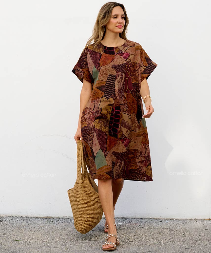Casual, Short Pocket Dress – Ornella Caftan™