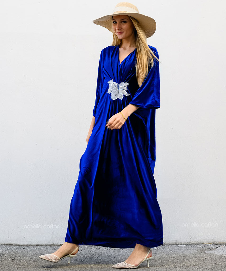 Warm, Cozy Velvet Caftan - Ornella Caftan™
