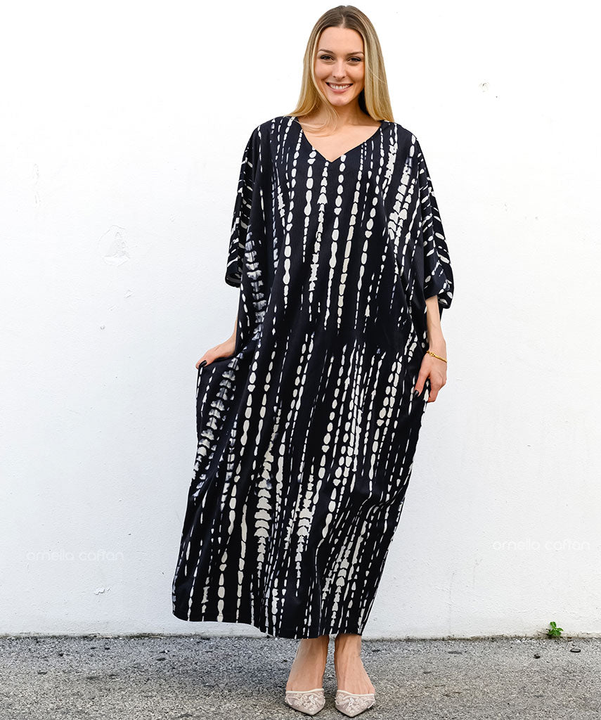 Warm, Cozy Velvet Caftan - Ornella Caftan™