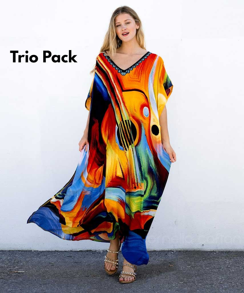 Colorful caftans deals